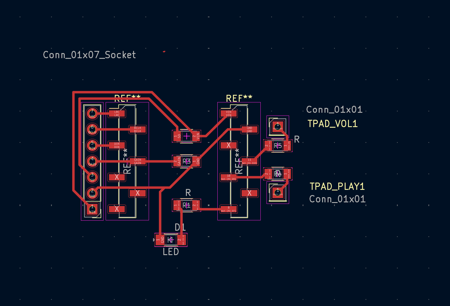 Traces without board outline